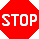 Дорожный знак 2.5 "Движение без остановки запрещено"